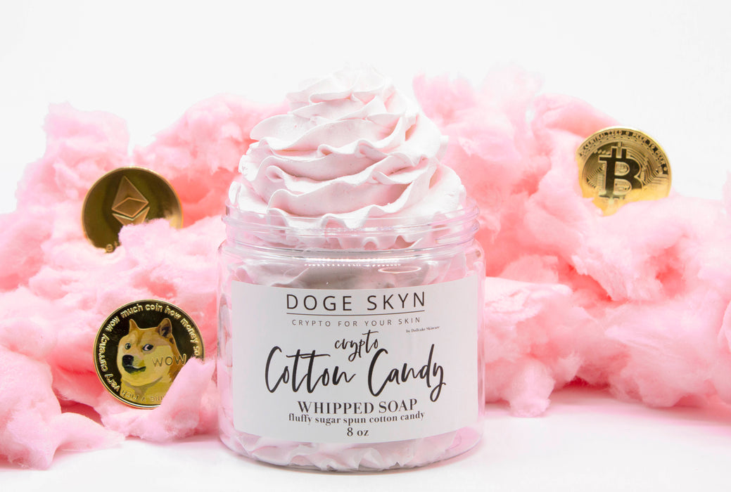 Crypto Cotton Candy Whipped Soap