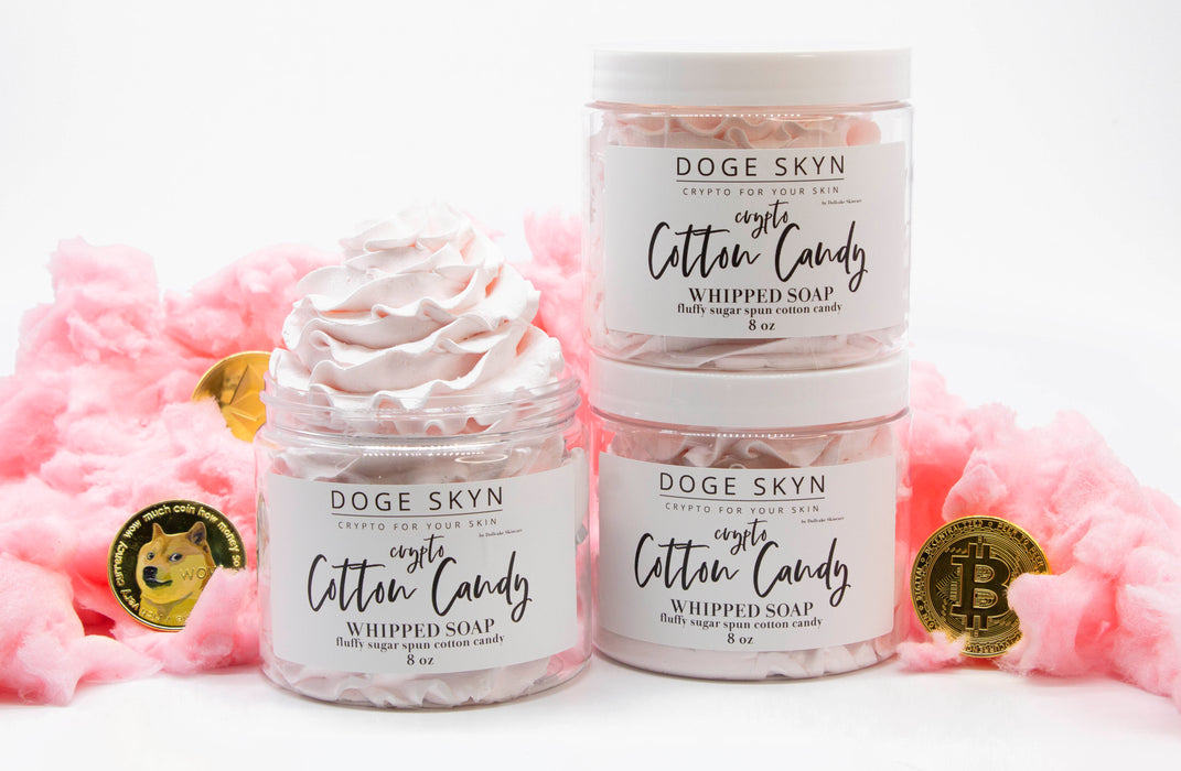 Crypto Cotton Candy Whipped Soap