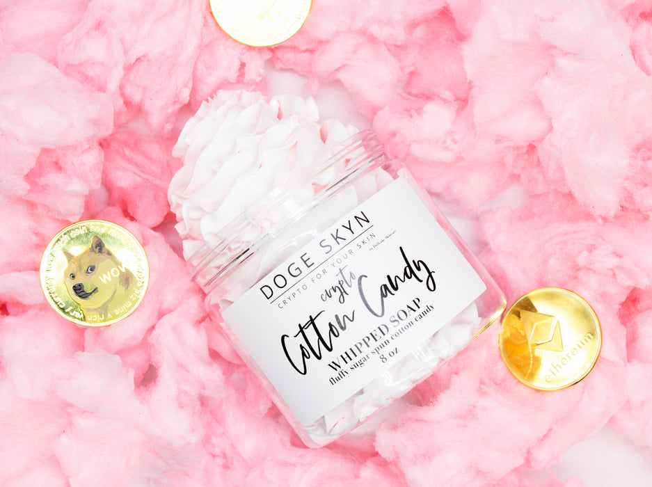 Crypto Cotton Candy Whipped Soap